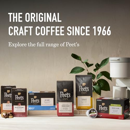 Peets Coffee Decaf pod box keurig