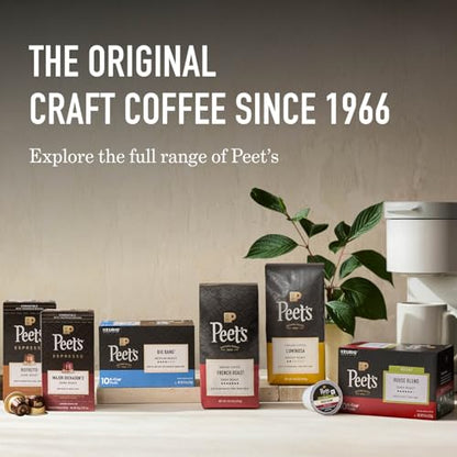 Peets Coffee Decaf pod box keurig