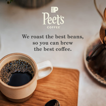 Peets Coffee Decaf pod box keurig