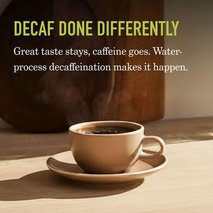 Peets Coffee Decaf pod box keurig