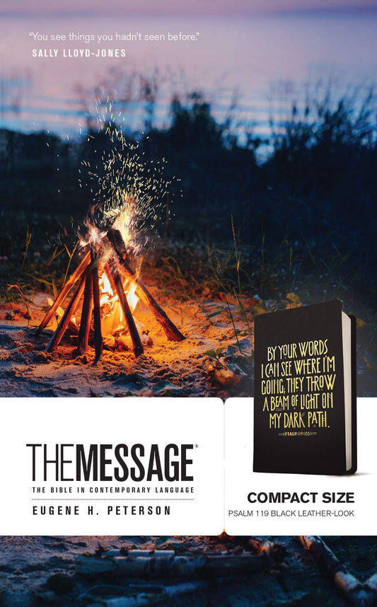 The Message Compact (Leather-Look, Black): The Bible in Contemporary Language