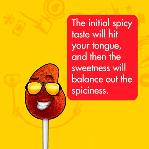 Vero Mango Lollipops Coated with Chili Powder