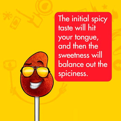 Vero Mango Lollipops Coated with Chili Powder