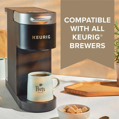 Peets Coffee Decaf pod box keurig
