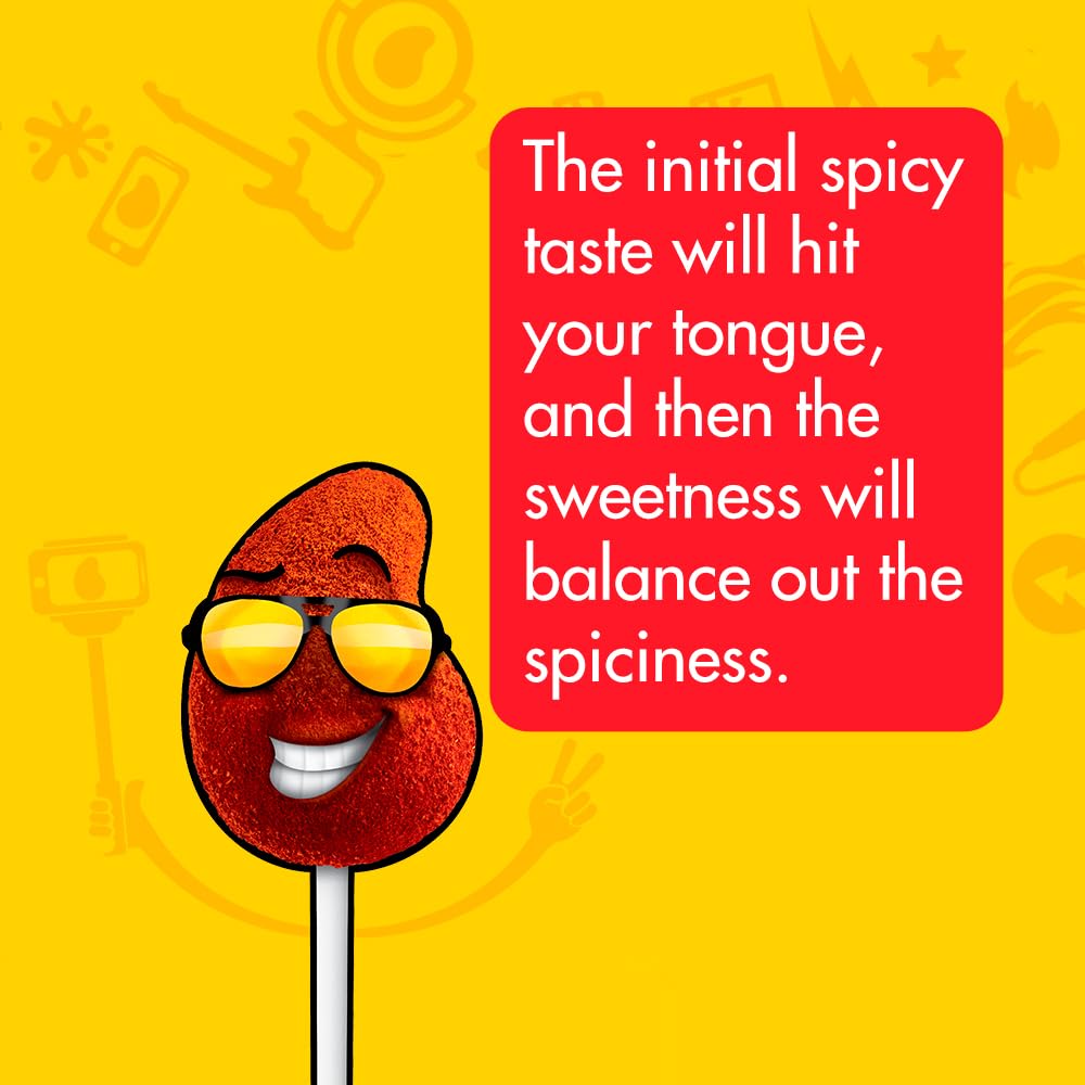 Vero Mango Lollipops Coated with Chili Powder