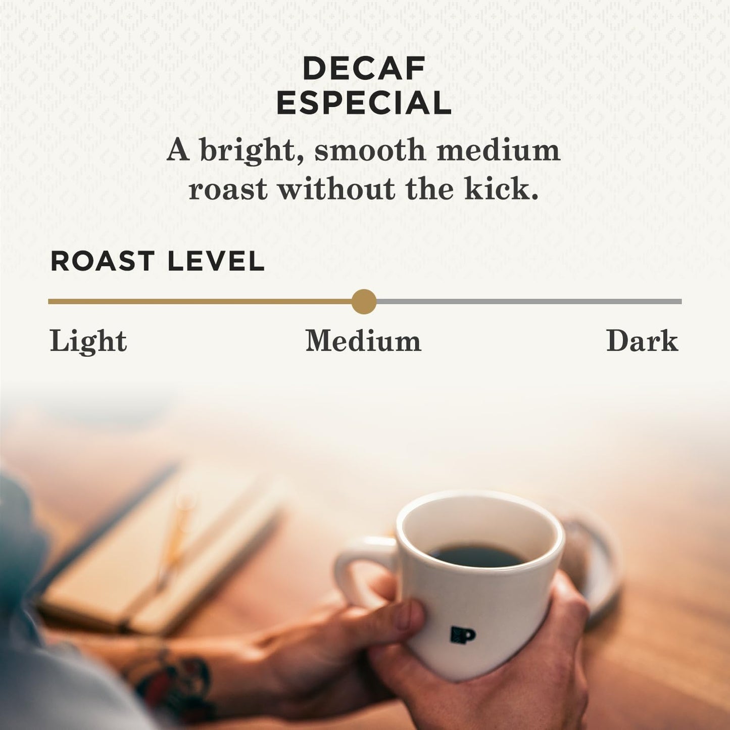 Peets Coffee Decaf pod box keurig