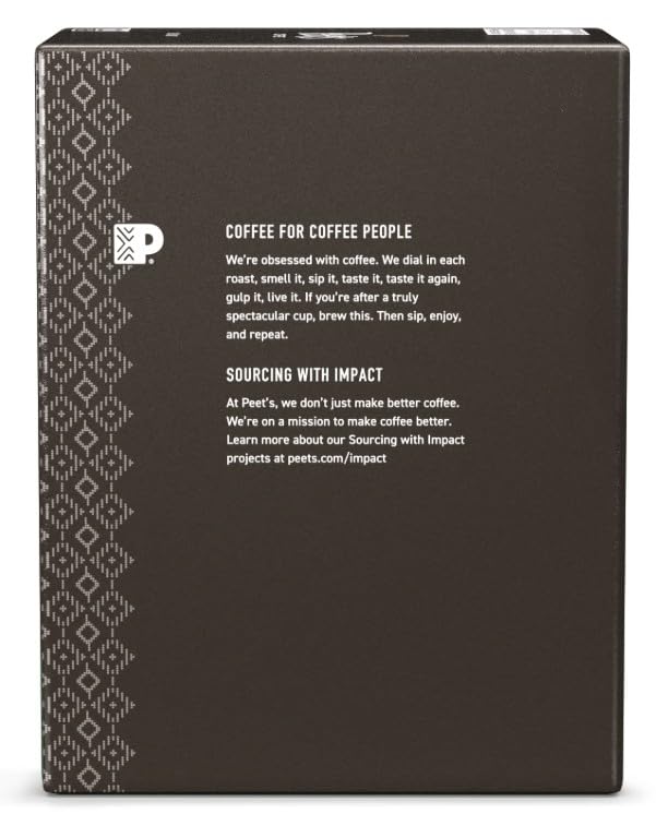 Peets Coffee Decaf pod box keurig
