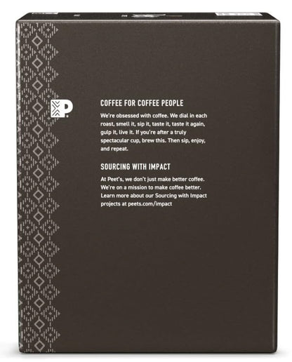 Peets Coffee Decaf pod box keurig