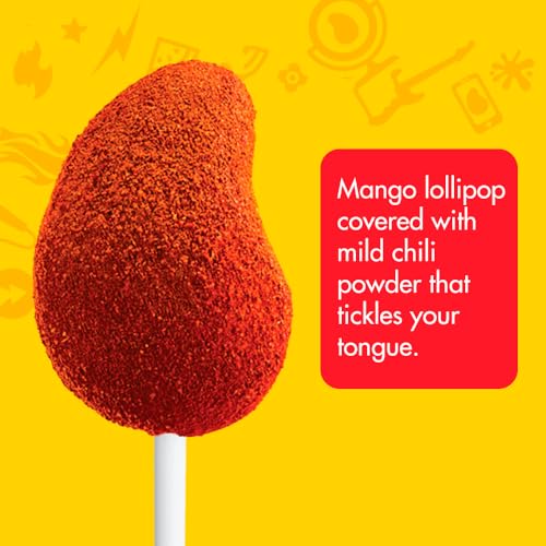 Vero Mango Lollipops Coated with Chili Powder